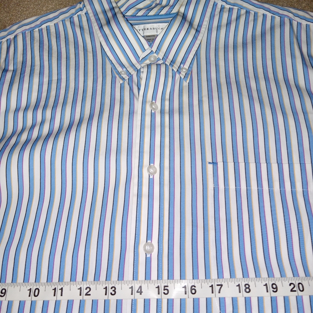 Cutter & Buck Mens Button T-Shirt - Picture 7 of 14